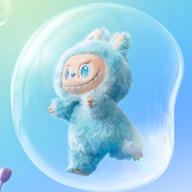 【官方正品】POP MART/泡泡玛特LABUBU前方高能三代搪胶挂件盲盒