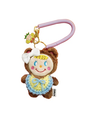 【正品】国内现货日本curly collection卷发女孩 包挂件钥匙扣