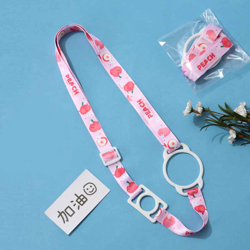 水杯挂绳矿泉水瓶二合一饮料壶出门背带神器斜跨套便携式保温装子