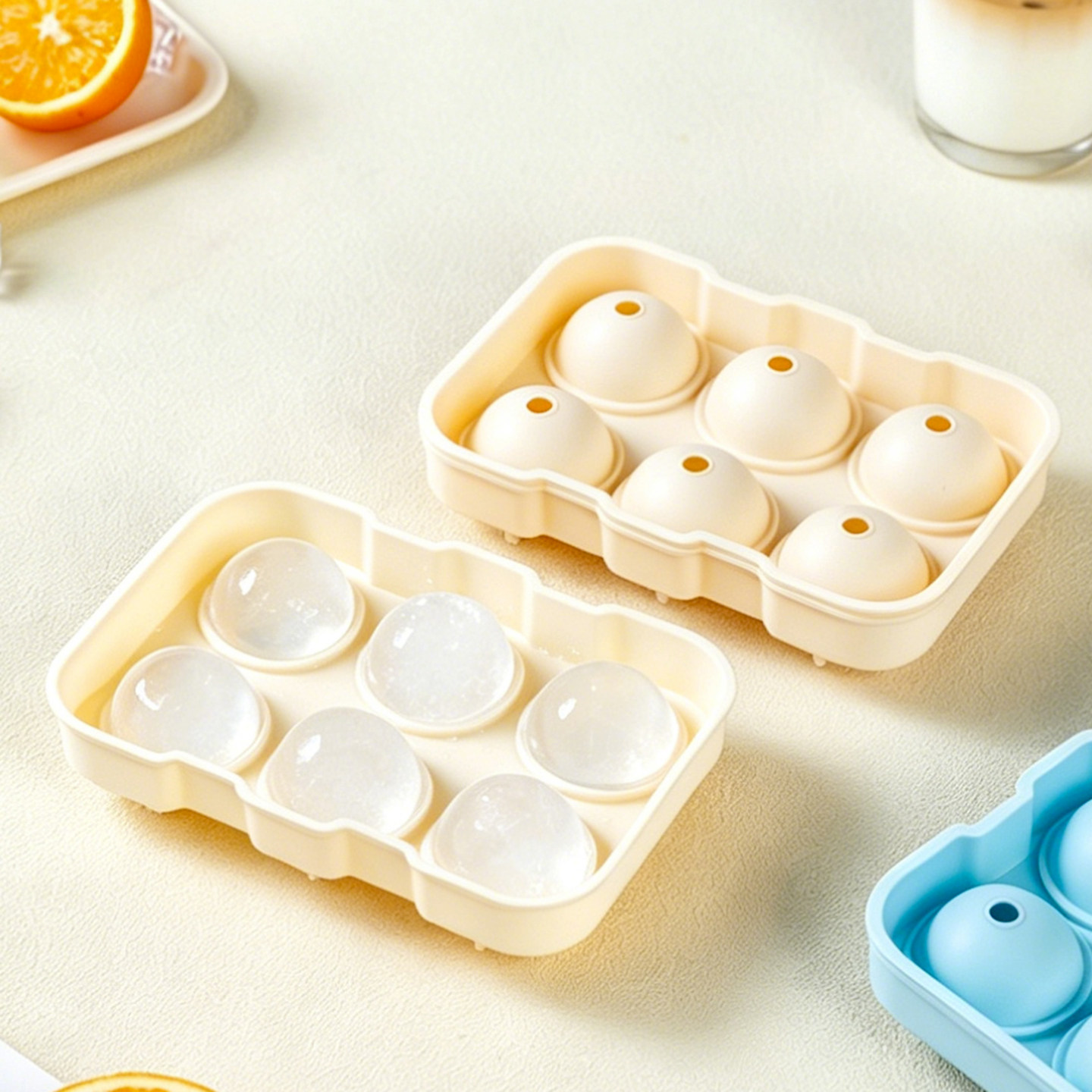 冰块模具冰球圆形制冰硅胶软家用食品级做的盒神器格威士忌冻号大