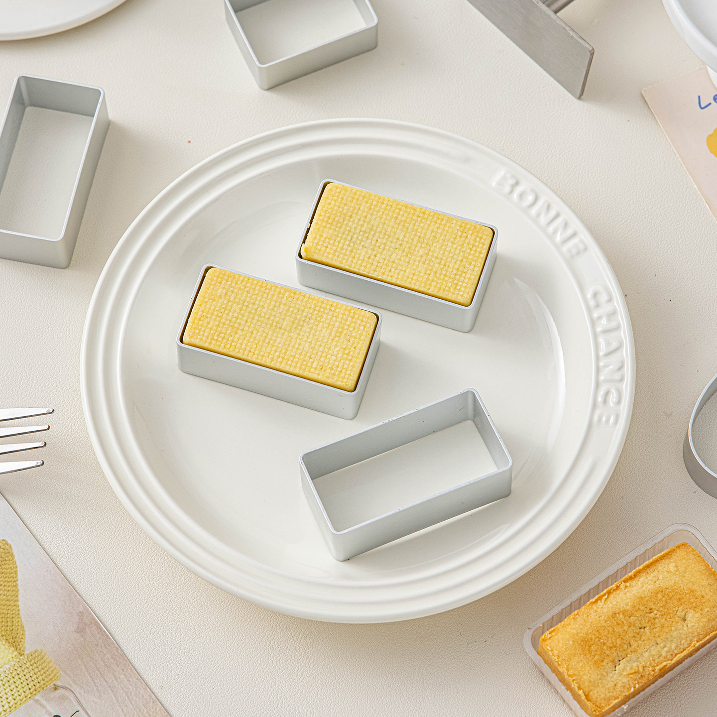 凤梨酥模具烘焙菠萝长方形压模杆糕点饼干半熟芝士铝合金家用磨具