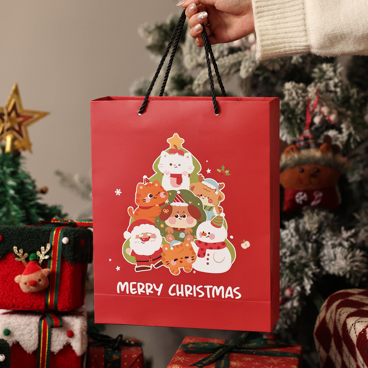 圣诞节礼物盒盲盒空盒礼品袋耶诞包装平安夜儿童女孩男生2026新款