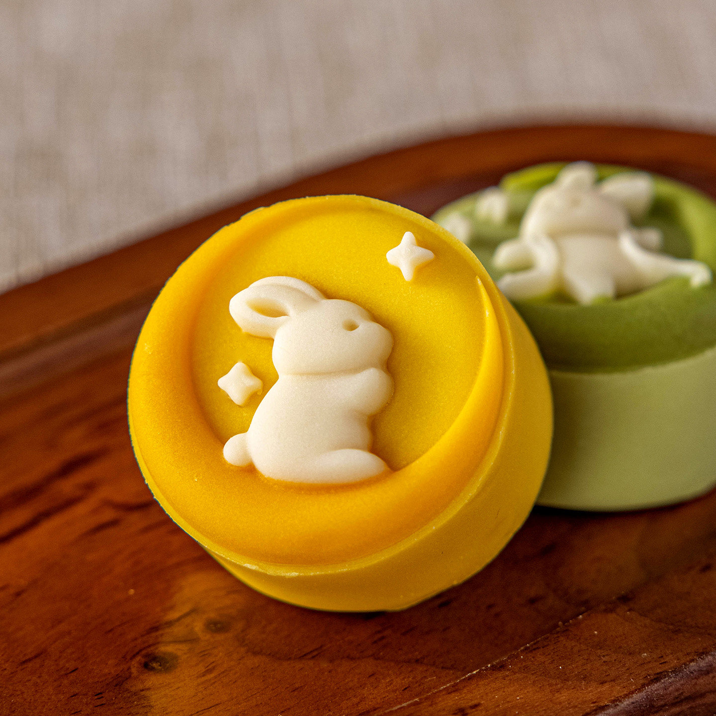 2026新款兔子月饼模具磨中国风按手压式绿豆糕50g75克冰皮卡通