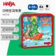 德国HABA桌游圣诞叠叠乐游戏动物叠叠高平衡力早教益智亲子玩具4
