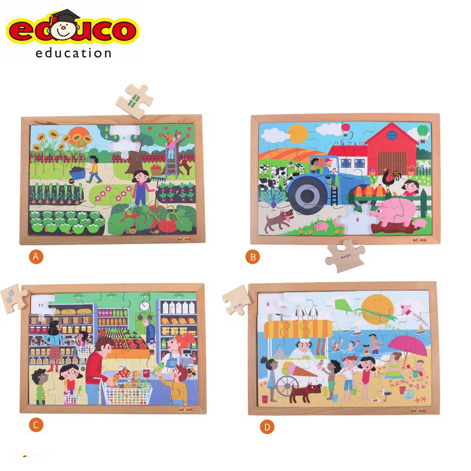 educo对应以内加减法点数拼图