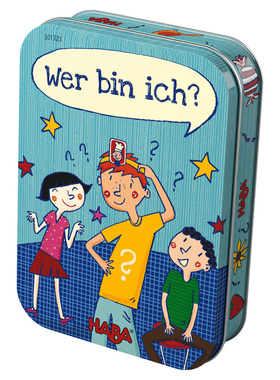 德国HABA 301323/301420我是谁 问答游戏 5岁 儿童桌面棋牌玩具