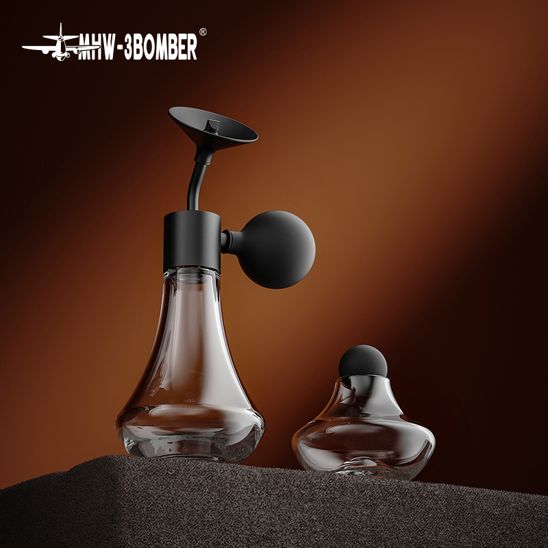 MHW-3BOMBER轰炸机咖啡闻香瓶玻璃样品展示瓶咖啡豆茶叶精油香水