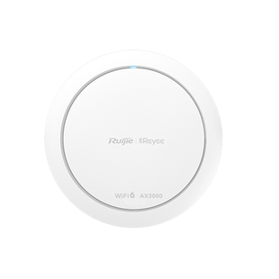 锐捷睿易网关POE路由器AC一体机无线吸顶AP套装RG-EAP262E  WiFi6千兆AX3000高速大户型别墅商用全屋WiFi覆盖