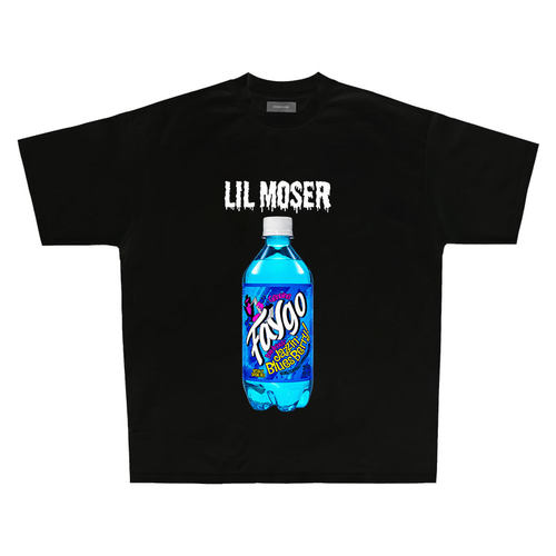 Lil Moser Blueberry Faygo美式复古纯棉T恤 Vintage宽松街头短袖