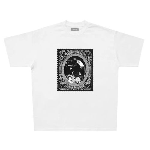 Playboi Carti Die Lit  复古街头 纯棉T恤