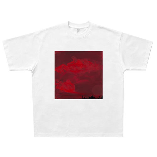Doja Cat Paint The Town Red 美式复古纯棉T恤 vintage宽松短袖
