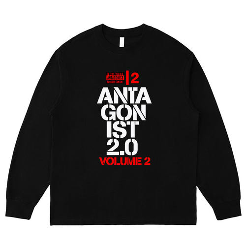 Antagonist 2.0 Vol 2 Blick T-Shirt Playboi Carti 字母长袖T恤