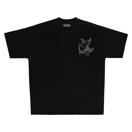 Lilpeep和平鸽crybaby美式T恤