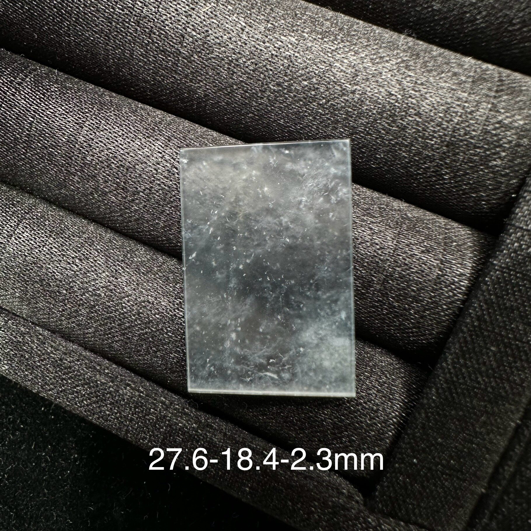 天然A货翡翠冰种无事牌