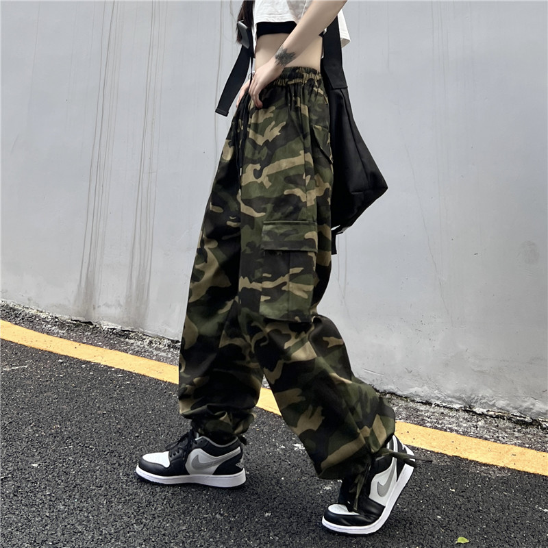 纯棉广货高街复古hiphop嘻哈迷彩工装显瘦裤子男女102B-K8801P68,男装工装外套,星座102B-2