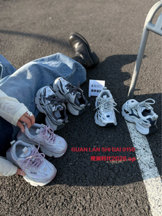 实体！2026年儿童春款运动鞋新款女童透气老爹鞋轻便男童跑步鞋