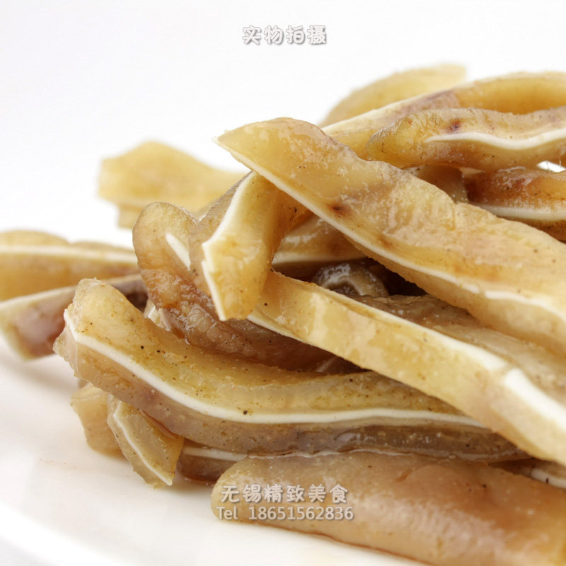 无锡精致美食 邱家老店 每日现做 水晶卤猪耳丝 猪耳半斤冰鲜包装