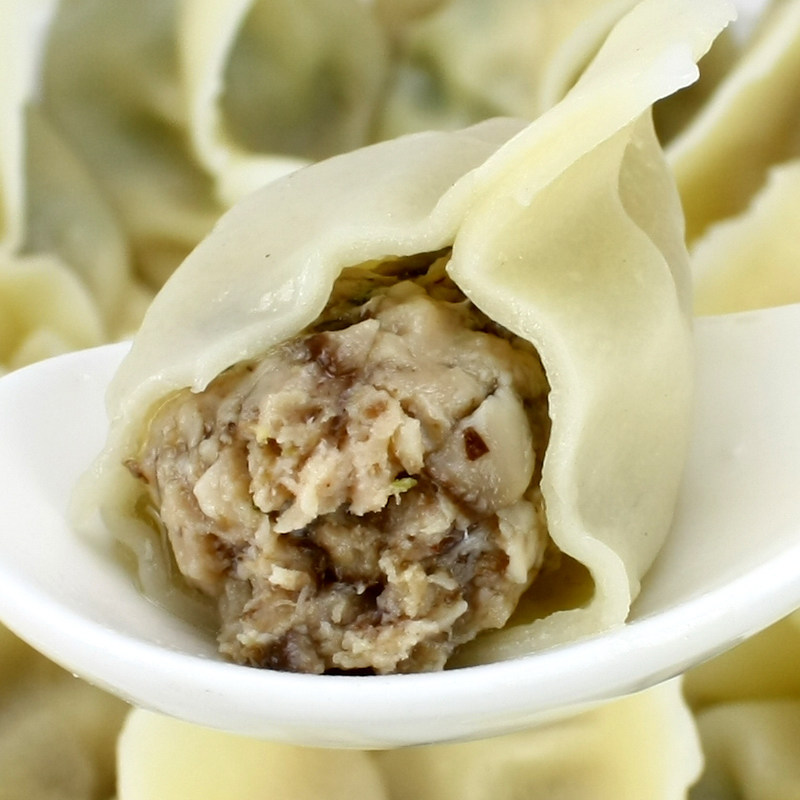 手工水饺 香菇猪肉 方便速冻饺子12只 营养早餐速食 顺丰冰鲜包装