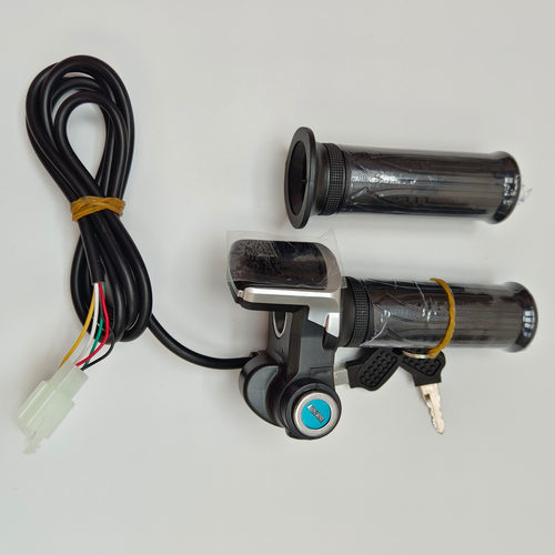 电动车电量显示转把24V36V48V锂电滑板车代驾车液晶电量显示油门
