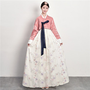 新款韩服舞蹈女装传统长裙宫廷民族服饰套装摄影衣服裙子服装表演