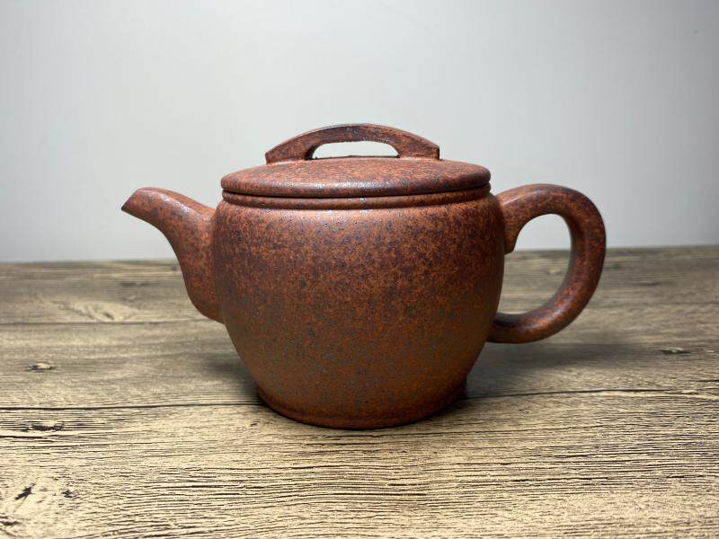 强烈推荐 霸气外露 高温铁砂泥 实用利器 汉瓦壶360毫升 宜兴紫砂