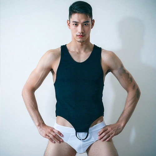 ckmenpon修身秋冬季运动马甲背心