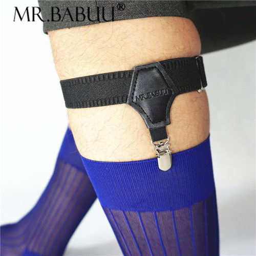 Mr.babuu 独创挂钩式易穿戴丝袜棉袜男女通用商务正装单夹吊袜带