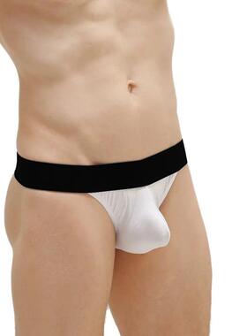 男士丁字裤性感T裤男士镂空全宽低腰带弹力紧身创意内裤