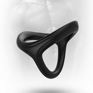 男Y型纯硅胶三环束缚环gay男用同志套环持久固阳锁精套负重环屌环