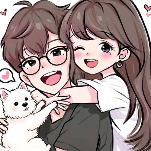 Q版手绘头像定制--漫画人物设计