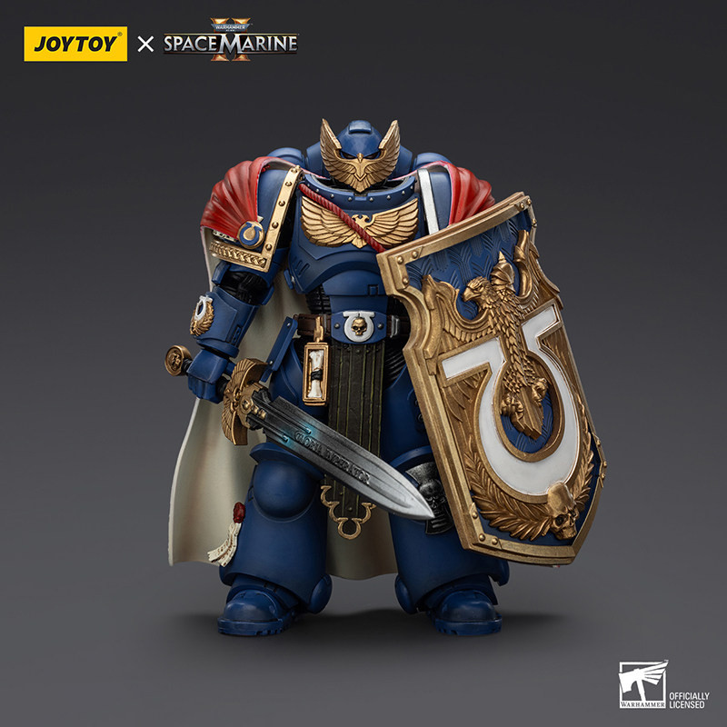 JOYTOY暗源战锤40K 极限战士 常胜军荣誉卫队  JT01345 可动兵人 - 实物图