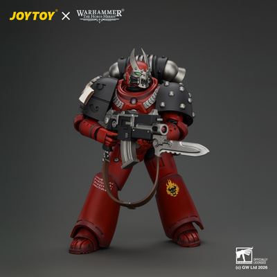JOYTOY暗源战锤荷鲁斯之子 怀言者 MKVI战术军士 1/18可动手办