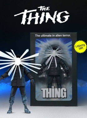 【现货】NECA 04955 怪形 The Thing 男主 海报版 可动人偶