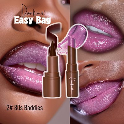 欧美辣妹厚唇珠光唇线口红套装