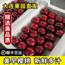 大连樱桃大连美早樱桃5J6J新鲜车厘子当季 水果孕妇美早大樱桃果园
