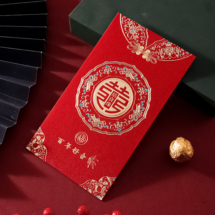 改口红包结婚专用婚礼新娘敬茶父母见面礼新款高档万元加厚红包袋
