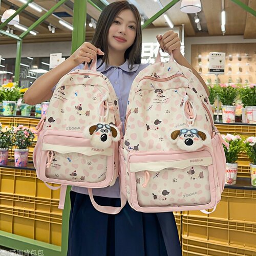 中学生书包初中女生高颜值小众