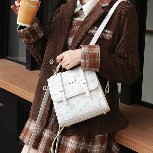 迪士尼2026新款卡通印花双肩包