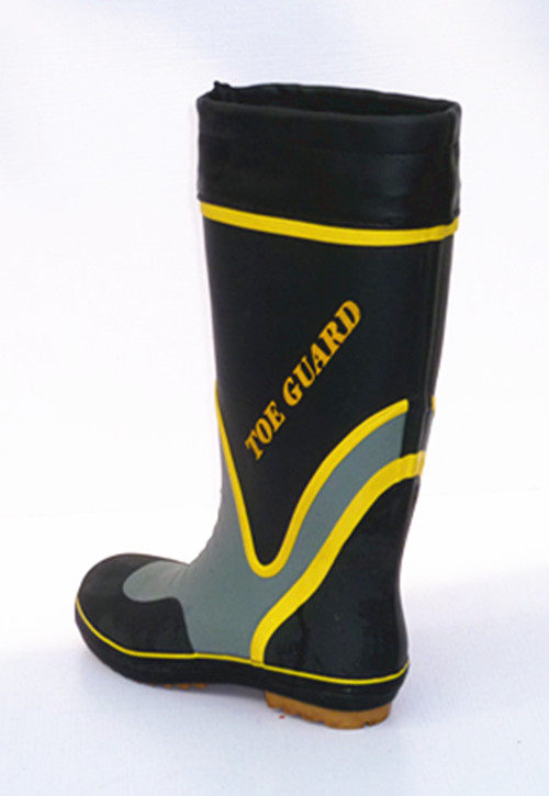 Chaussures - bottes caoutchouc homme pour hiver - semelle tendon - Ref 962375 Image 4