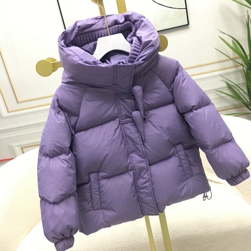 短款加厚女童小辣椒连帽