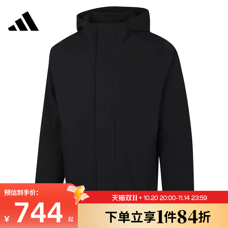 阿迪达斯运动休闲夹克外套