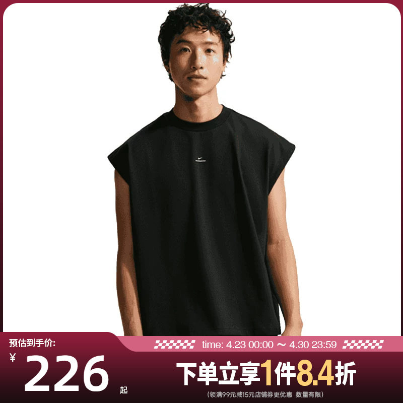 盛世长运nike耐克夏季男子篮球运动休闲无袖T恤背心IF2564-010