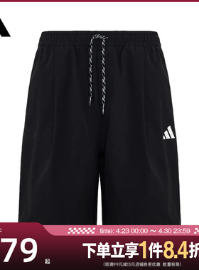 盛世长运adidas阿迪达斯夏季男子运动休闲五分裤短裤KU3149
