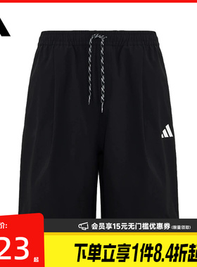 盛世长运adidas阿迪达斯夏季男子运动休闲五分裤短裤KU3149