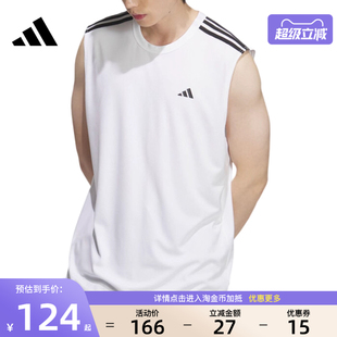 男子篮球运动休闲无袖 阿迪达斯官网夏季 T恤背心KE5907