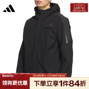 盛世长运阿迪达斯冬季男子运动休闲连帽夹克外套KA1307