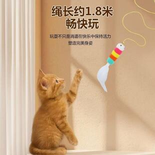 悠悠球猫咪玩具智能挂门宠物玩具自嗨解闷逗猫神器