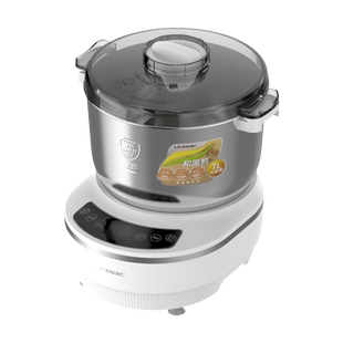 利仁和面机小型和面发面一体机家用全自动7L大容量揉面机醒面发酵