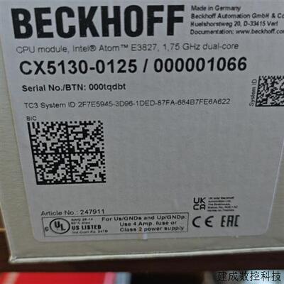 议价倍福嵌控制器CX5130-0115   CX5130-M510   现货供应质保一年
