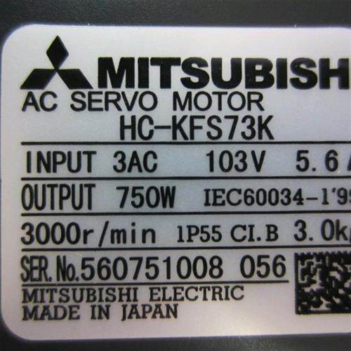 议价供应三菱伺服电机HC-KFS73K KFS73 MFS73需议价